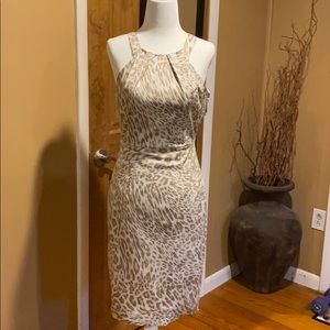 Calvin Klein Leopard Print Dress